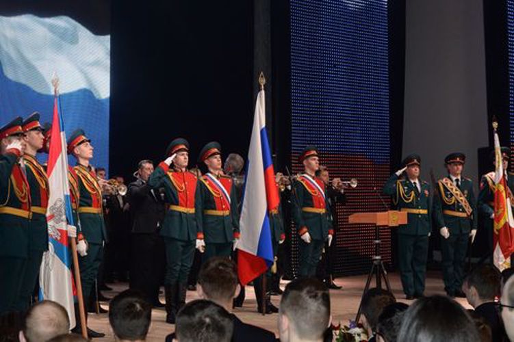 Вокальный ансамбль Пермского кадетского корпуса выступил в Нижегородской филармонии на торжествах ПФО в честь Дня защитника Отечества