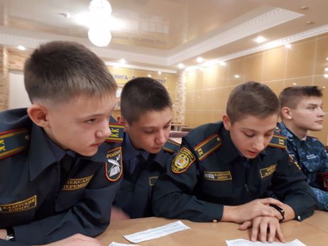 Кадеты в поисках клада