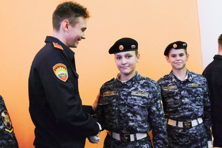 Пополнение кадетской семьи
