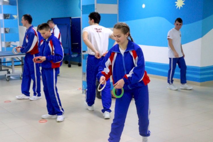День спорта в кадетском училище