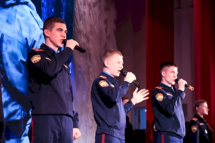 В кадетском училище отметили День защитника Отечества