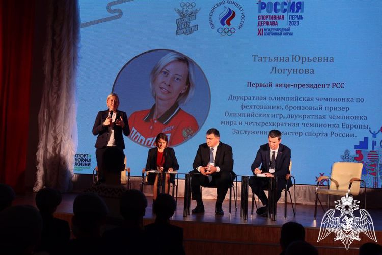 Спортивная элита России в гостях у кадетского училища
