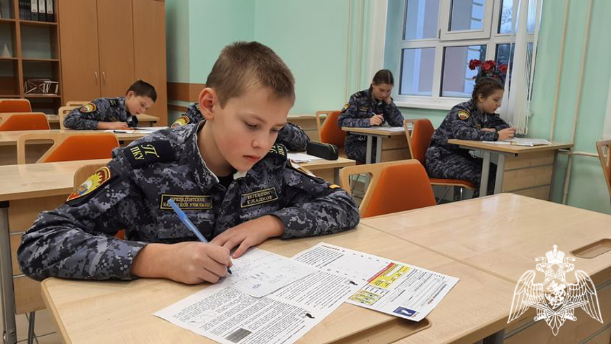 Математический флешмоб MathCat-2023 в кадетском училище