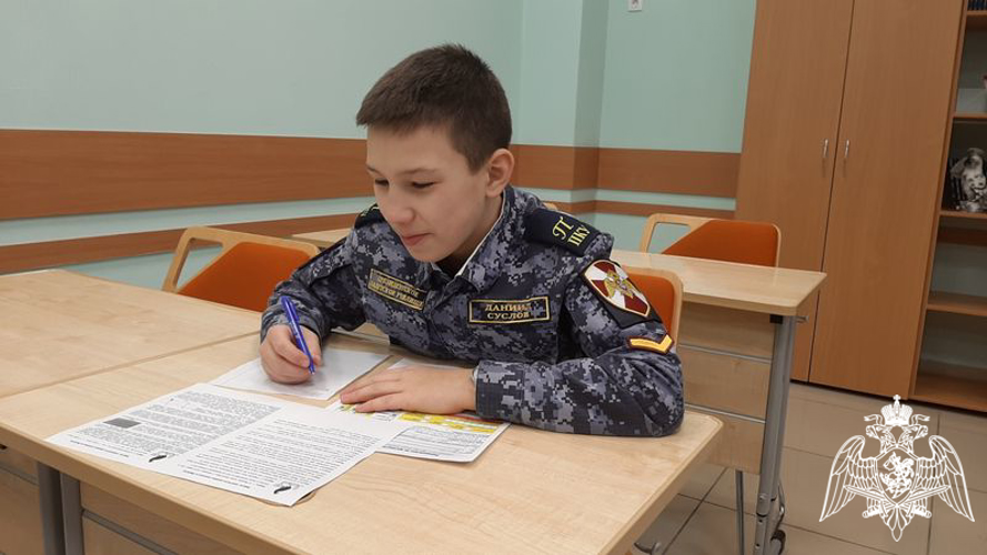 Математический флешмоб MathCat-2023 в кадетском училище