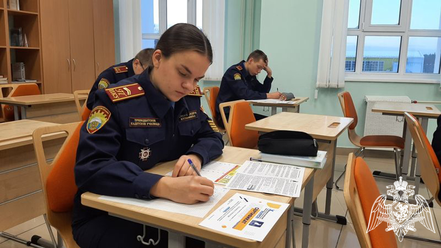 Математический флешмоб MathCat-2023 в кадетском училище