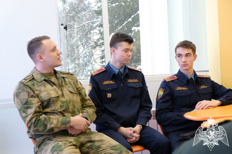 Студенты в гостях у кадет