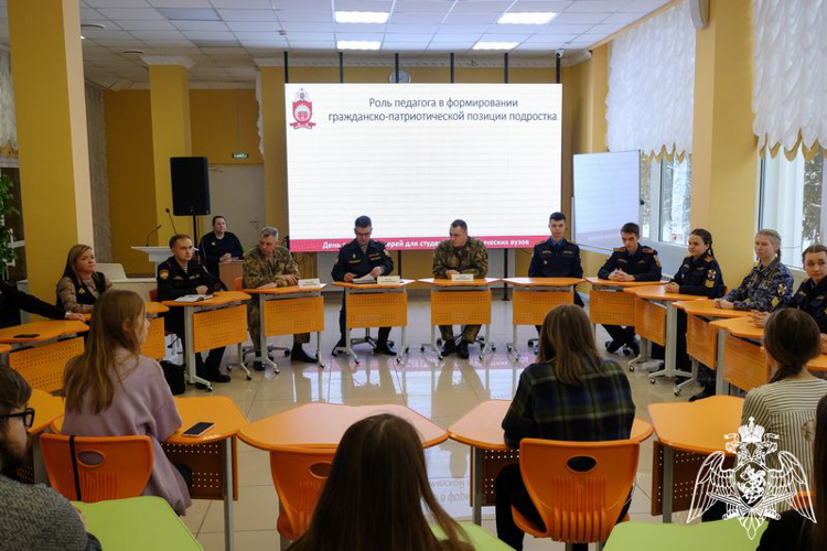 Студенты в гостях у кадет