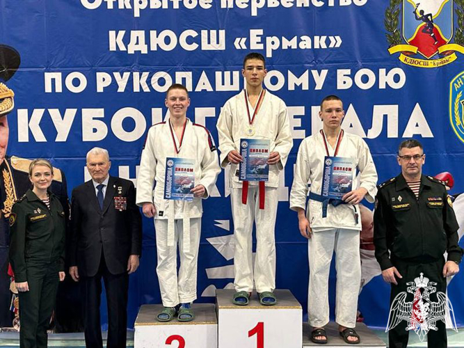 КАДЕТЫ НА ТУРНИРЕ ПО САМООБОРОНЕ
