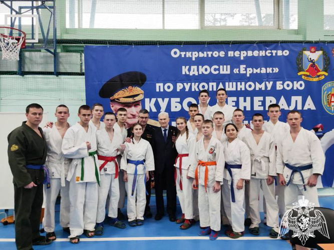 КАДЕТЫ НА ТУРНИРЕ ПО САМООБОРОНЕ