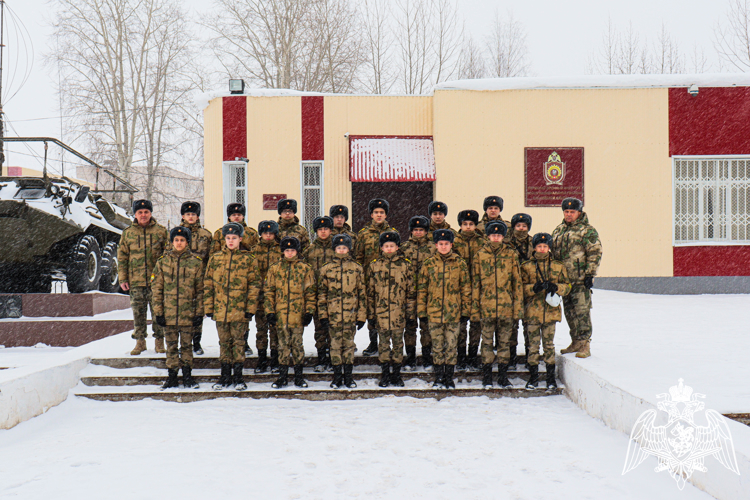 У нас в гостях московские кадеты!
