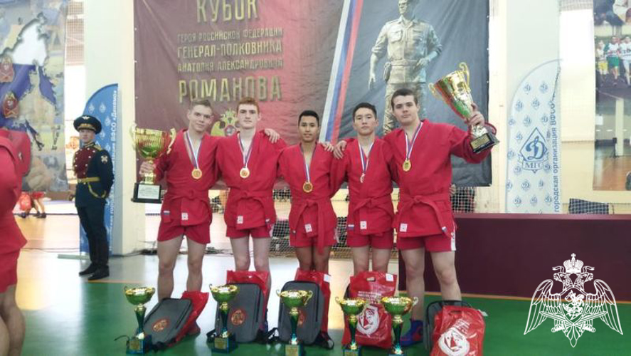 Гордость кадетского училища — самбисты!