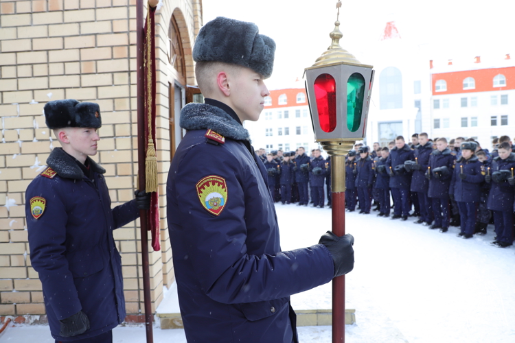 КРЕЩЕНИЕ ГОСПОДНЕ В КАДЕТСКОМ УЧИЛИЩЕ
