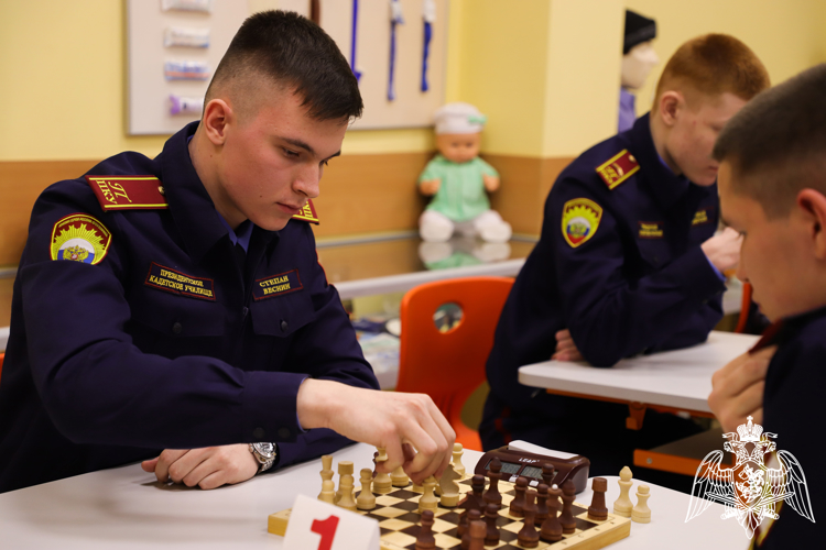 Кадетская атака на шахматной доске